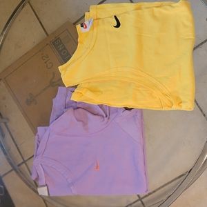 Women and men's Nike sports wear